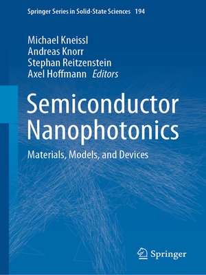 cover image of Semiconductor Nanophotonics